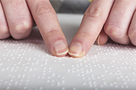 panneau braille